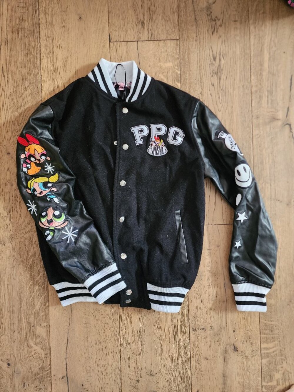 Dolls kill x Power Puff Girls bomber jacket size XXS or s